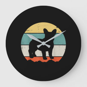 Relógio Grande Frenchie Gift   Presente para o Bulldog Francês V