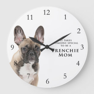 Relógio Grande Frenchie Mãe Clock