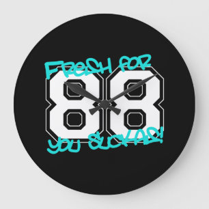 Relógio Grande Fresco para '88