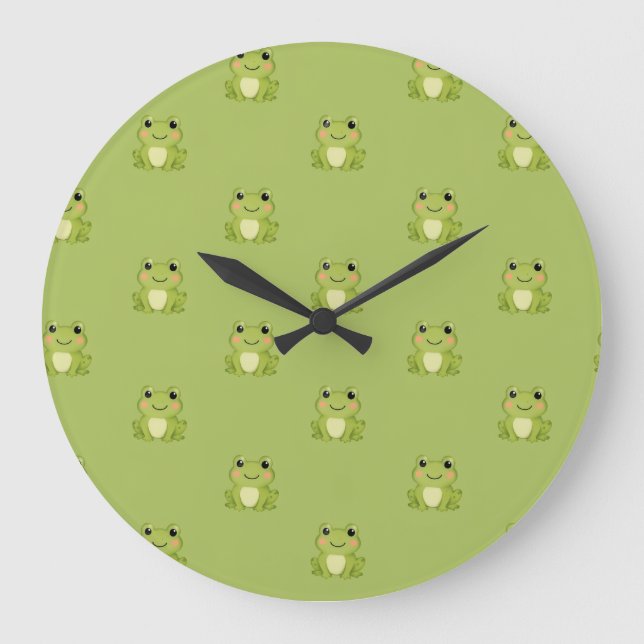 Relógio Grande Froggy Decorative Clock (Frente)