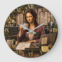Funny Mona Lisa Human Resources HR Office Decor 