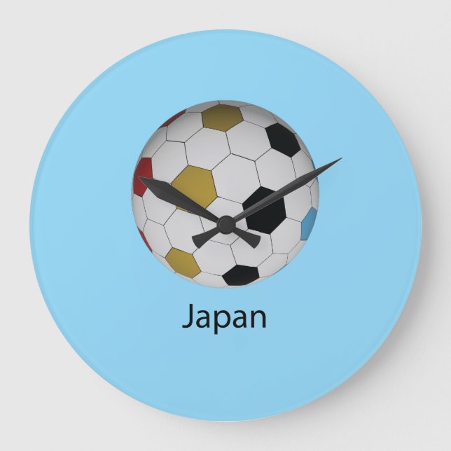 Relógio Grande Futebol do Japão (Frente)