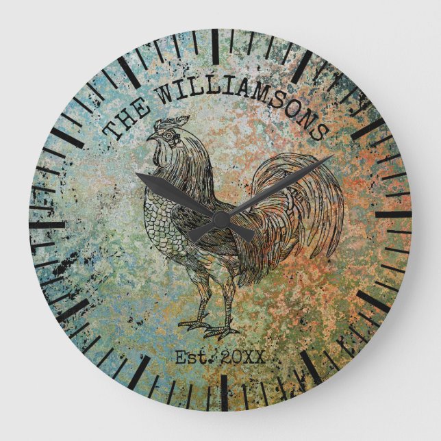 Relógio Grande Galeria de Fazendas de Nome Antiquado da Família R (Frente)