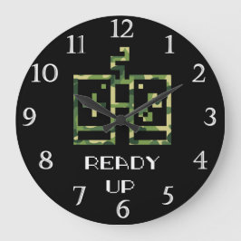 Relógio Grande Gamer preparado para o controlador de vídeo de cam