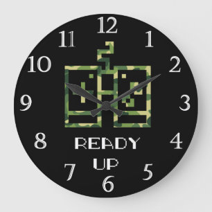 Relógio Grande Gamer preparado para o controlador de vídeo de cam