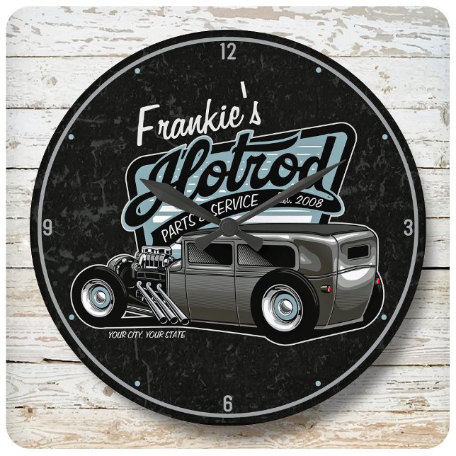 Relógio Grande Garagem Compre de velocidade do Sedan de hot Rod s (Criador carregado)