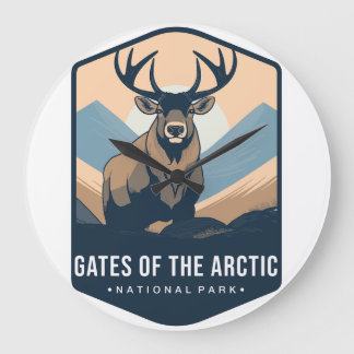 RELÓGIO GRANDE GATES OF THE ARCTIC NATIONAL PARK CLOCK 2025