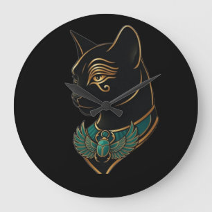 Relógio Grande gato faraó