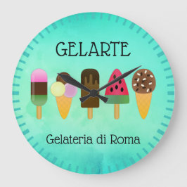 Relógio Grande Gelateria / Sorvete Parlor Sorvete