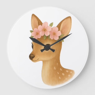 Relógio Grande Gentle Deer Magic