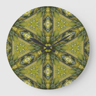 Relógio Grande Gingko Mandala