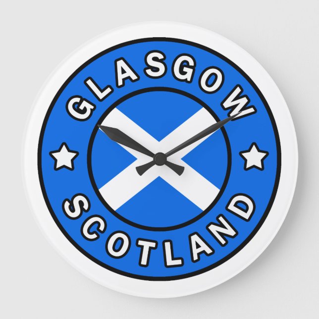 Relógio Grande Glasgow Escócia (Frente)