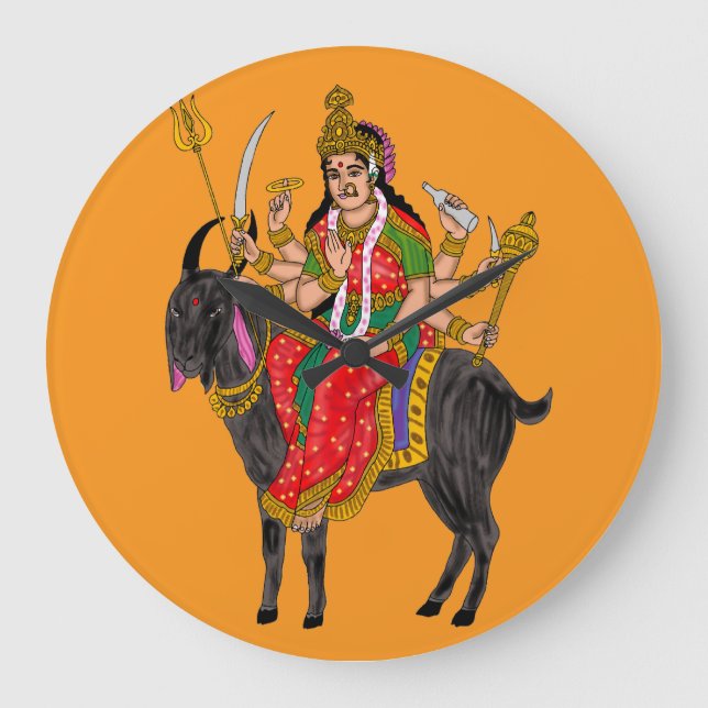 Relógio Grande Goddess Meldi Wall Clock (Frente)