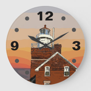 RELÓGIO GRANDE GRANDE PONTO DE BASE