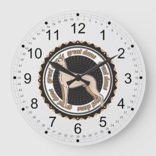 Relógio Grande Great dane