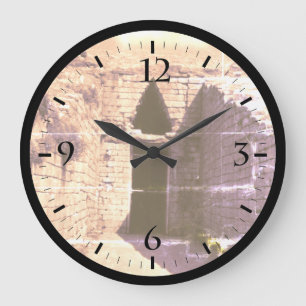 Relógio Grande Grécia Vintage Atenas Mycenae Escada Real