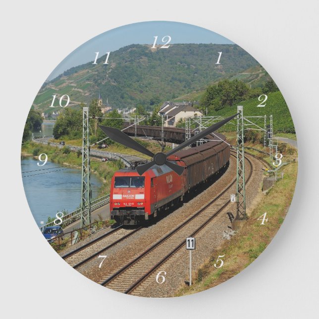 Relógio Grande Güterzug em Lorch am Rhein (Frente)