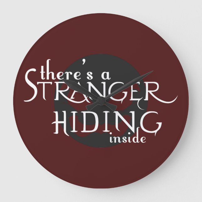 Relógio Grande Há um estranho (Frente)