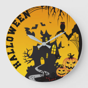 Relógio Grande Halloween