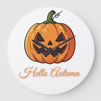 Relógio Grande Halloween Day October