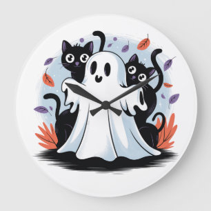 Relógio Grande Halloween Night Prowl