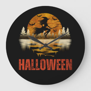 RELÓGIO GRANDE HALLOWENIGHT WITCH