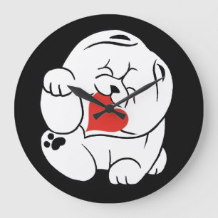 Relógio Grande HELLO KOKORO Chow dog