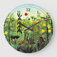 Henri Rousseau - Paisagem Exótica com Leão