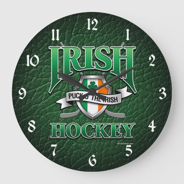 Relógio Grande Hockey da Irlanda (Frente)