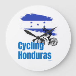 Relógio Grande Honduras Cycling Reloj de Pared