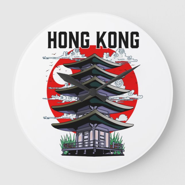 Relógio Grande Hong Kong (Frente)