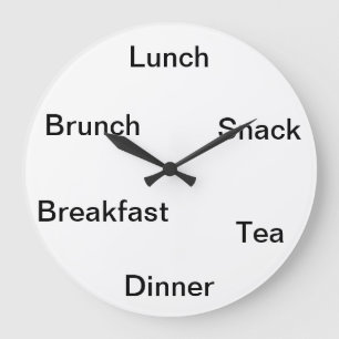 Relógio Grande Hora de comer