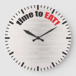 Relógio Grande Hora De Comer! Bulking de construção de barcos