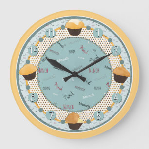 Relógio Grande Hora de munch meu muffin (pulso de disparo)