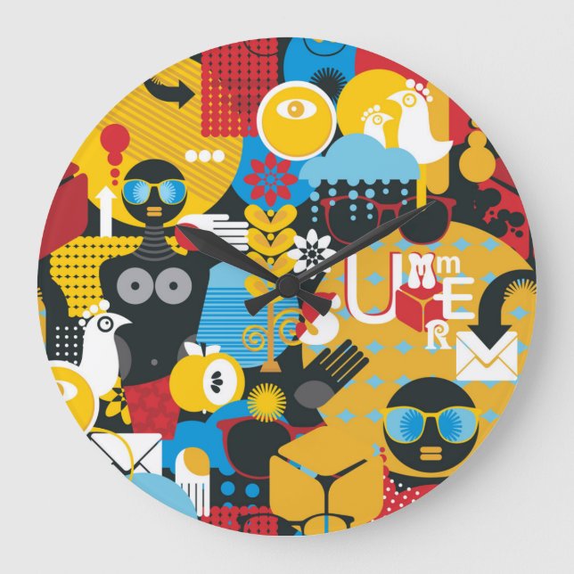 Relógio Grande Hora de Verão (Frente)