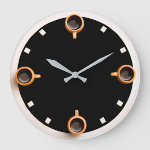 Relógio Grande Hora do café