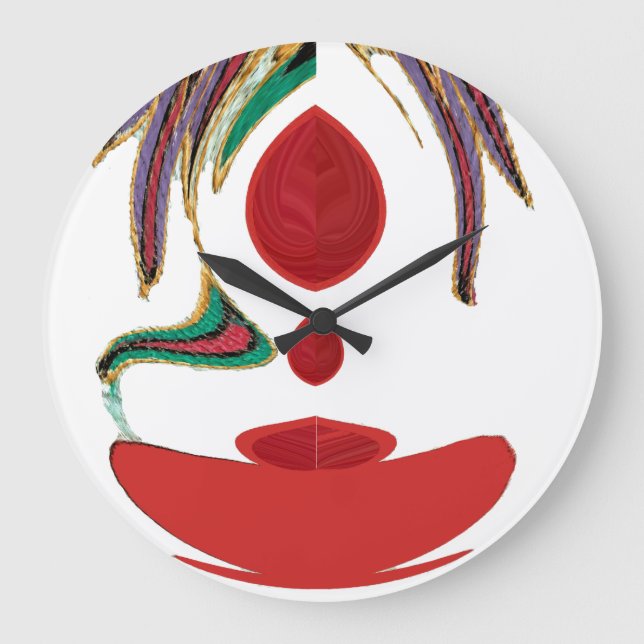 Relógio Grande Hora do Chá o tempo todo (Frente)