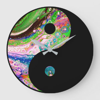 Relógio Grande Hora do Equilíbrio Yin Yang