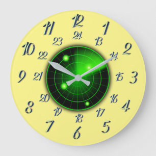 Relógio Grande Hora Militar