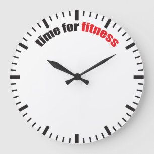 Relógio Grande Hora para a malhação - motivação do Gym