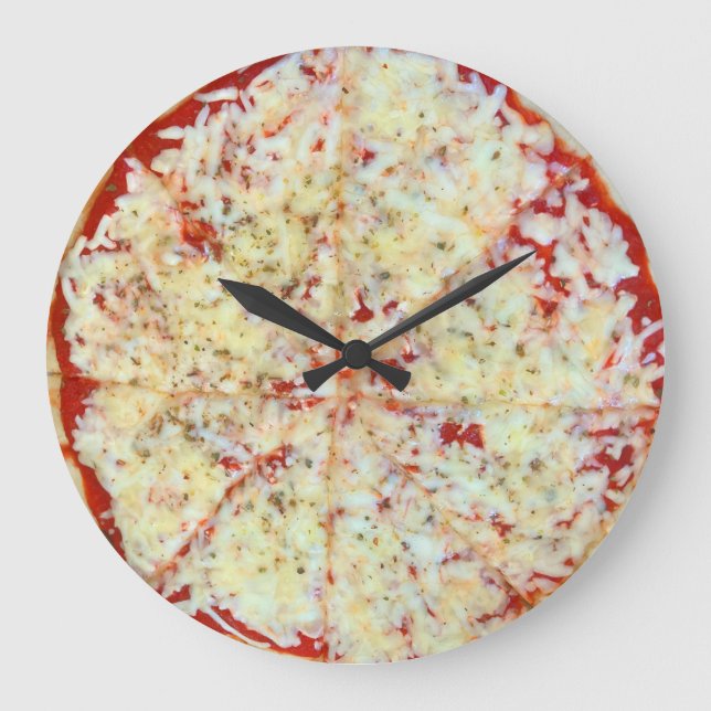 Relógio Grande Hora para Pizza (Frente)