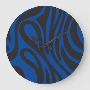 Relógio Grande Horloge Effet Zèbre Africain.Nature et minimaliste