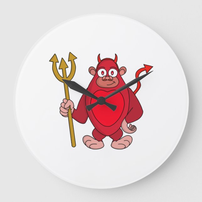 Relógio Grande https://www.zazzle.com/custom/clocks (Frente)