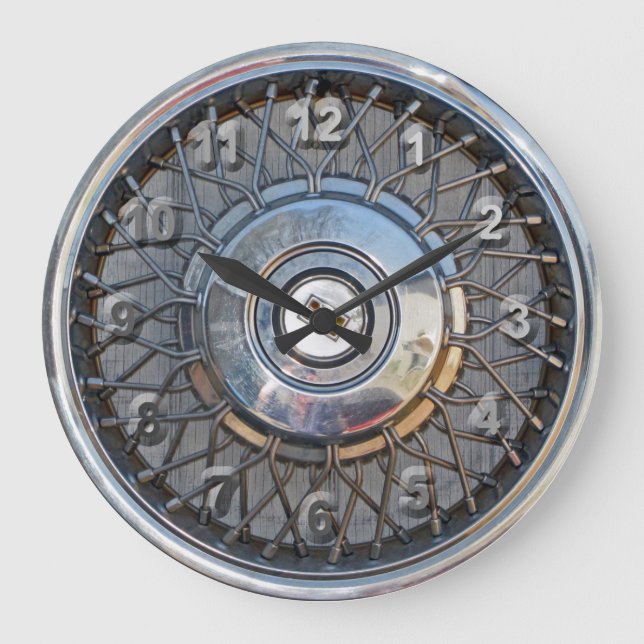 Relógio Grande Hubcap (Frente)