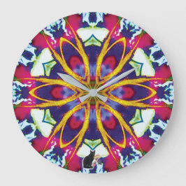 Relógio Grande Hummers Kaleidoscope