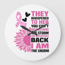 "I Am the Storm", Design de citação rosa inspiraci