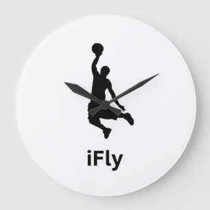 Relógio Grande iFly basquetebol
