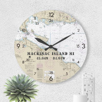 Ilha de Longitude Mackinac, Latitude Náutica, 24 H