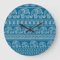 Ilustração de Moldura de Elefante Vintage