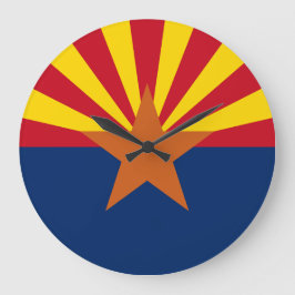 Relógio Grande Imagem de Sinalizador do Estado de arizona